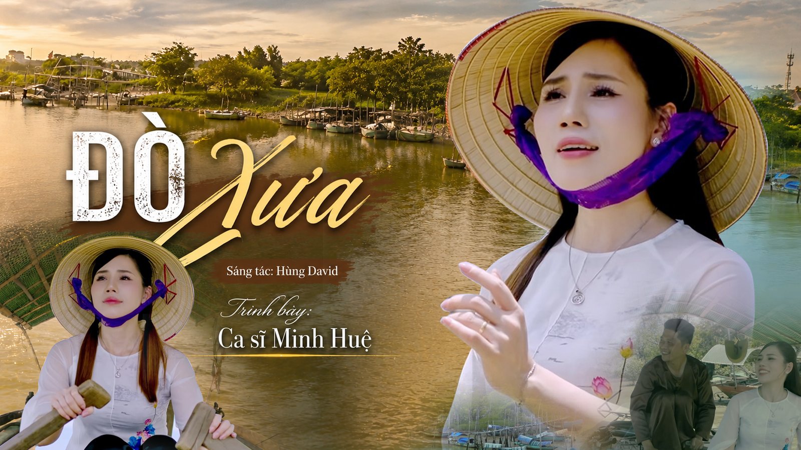 “Đò Xưa” – Hùng David và tiếng hát Minh Huệ gợi lại một miền ký ức quê hương
